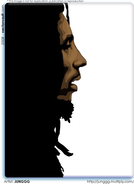 bob marley rastafarian rasta jamaica vector illustration vectorvault free vector files free vector free vector images