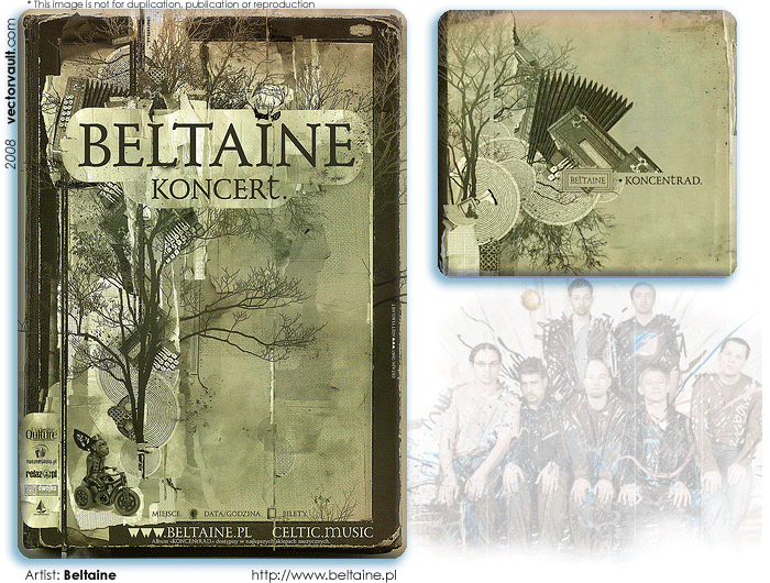 beltaine poland folk music poster cd free vector downloads vectorvault