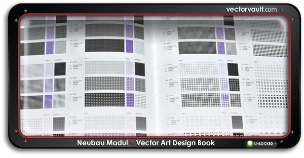 Neubau-Modul-design-book-search-buy-vector-art