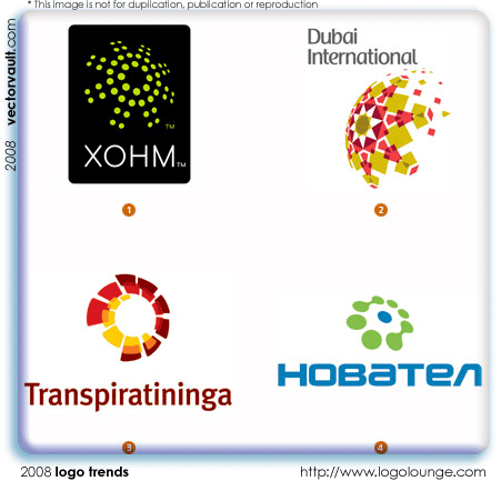 2008 logo trends global expansion