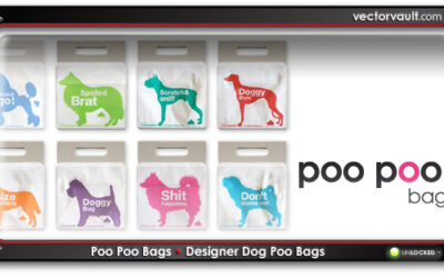 (VIDEO) Designer dog Poo Poo Bags (No, not kidding)