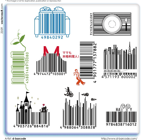 bar-code-vector