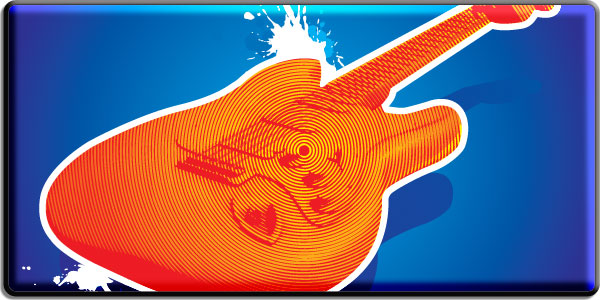 vector guitar