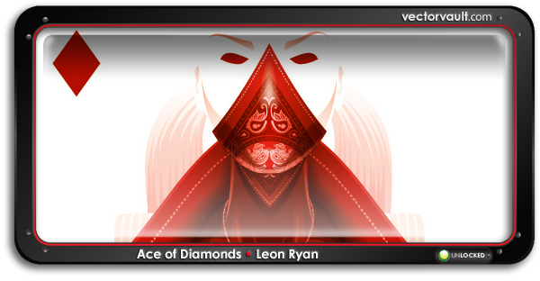 leaon-ryan-ace-diamonds-search-buy-vector-art