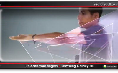 (video) Vector animation – Samsung Galaxy SII – Unleash Your Fingers