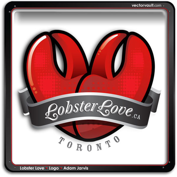 Lobster Love Logo by Adam Jarvis