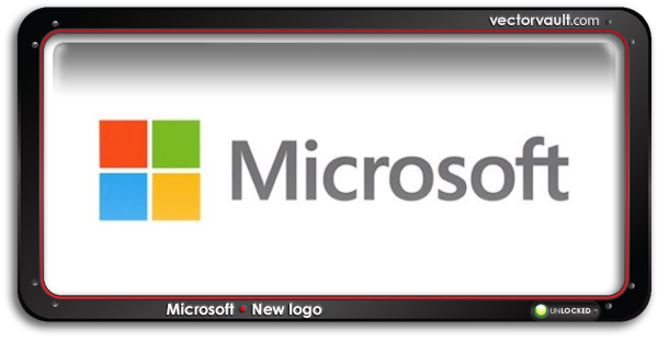 new-microsoft-logo--search-buy-vector-art