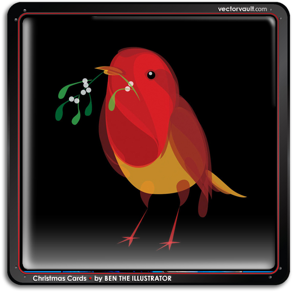 bird-christmas-cards-ben-the-illustrator--vector-art-buy-search-vectors