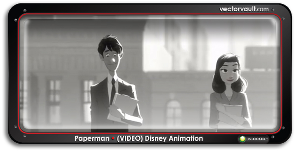 paperman-disney-animation-video-search-buy-vector-art