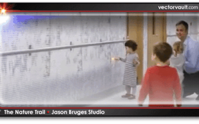 (VIDEO) The Nature Trail – Jason Bruges Studio