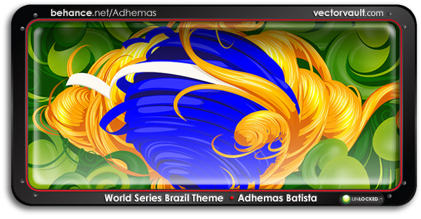 world-series-brazil-theme-search-buy-vector-art