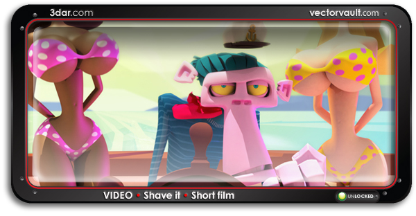 shave-it-short-film-3dar-search-buy-vector-art