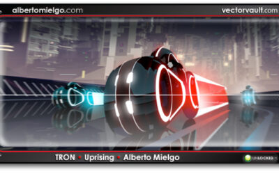 TRON Uprising – Disney – by Alberto Mielgo