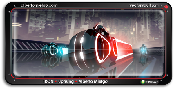 TRON Uprising – Disney – by Alberto Mielgo