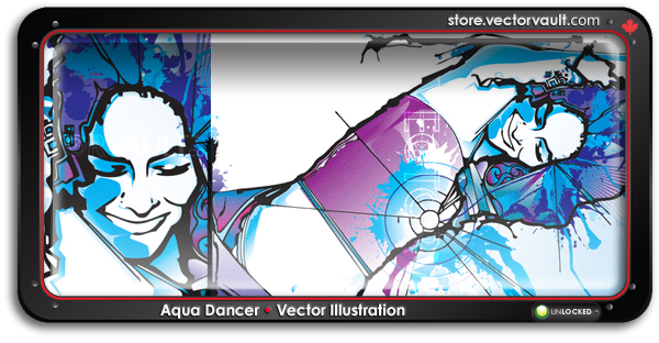 Buy Vector Dancing Girl