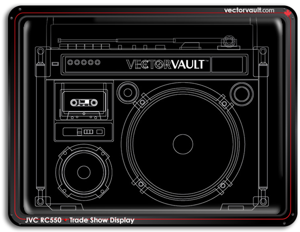 line-art-radio-vectorvault-adamjarvis-mississauga-custom-art-blog