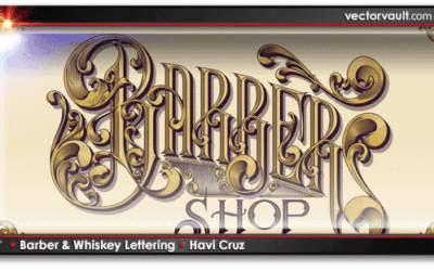 Havi Cruz – Vector Barber & Whiskey Lettering