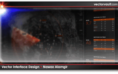 (Animation) Vector Interface Design by Nawaz Alamgir