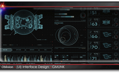 (UI) User Interface Design of Oblivion – GMONK (VIDEO)