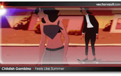 Feels Like Summer – Childish Gambino – Vector Animated Music Video