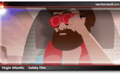 Trip: The Virgin Atlantic In-Flight Vector Animated Safety Video