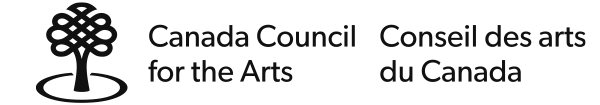 Canadian Council for the Arts logo b/w