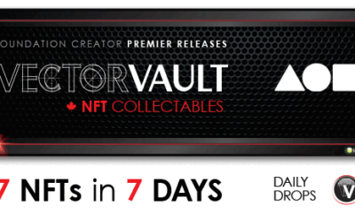 Vectorvault launches 7 daily premier NFTs on Foundation