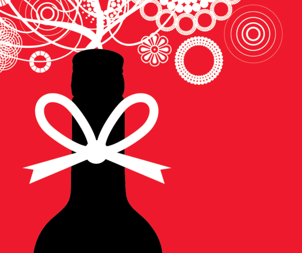 Vector Wine Bouquet Silhouette Graphic Illustration - Image 3