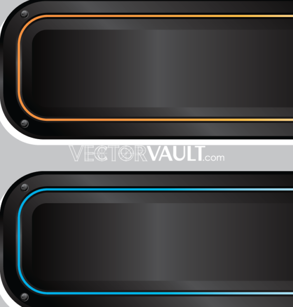 Vector Button and riveted plate trio - Image 3