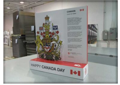 Canadian Coat of Arms Display