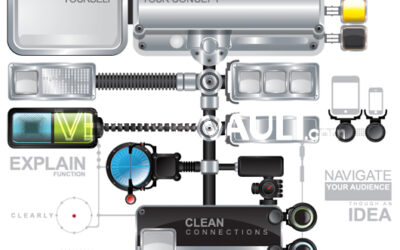 Vector Concept Flowchart Diagram